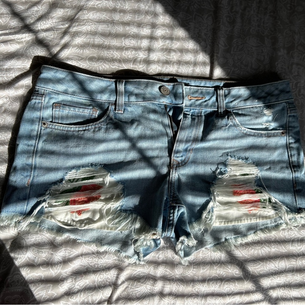 Express shortie Jean shorts